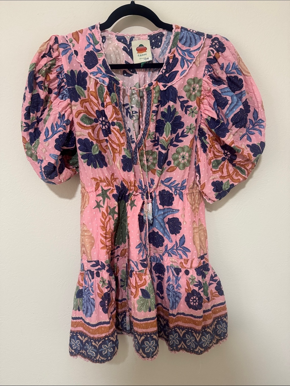 Farm Rio Seashell Mini dress - Picture 4 of 7